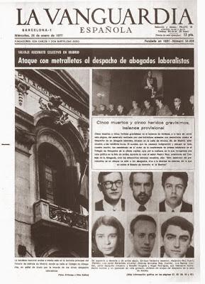 Matanza en Atocha. 24-01-1977