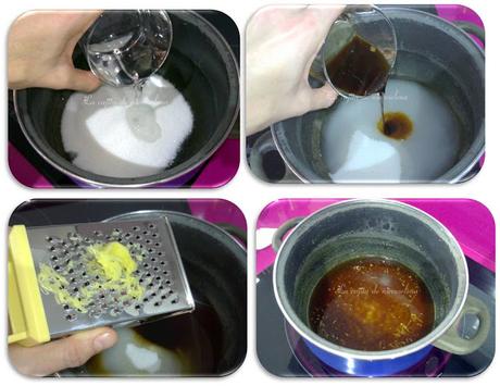 Tomates cherry en almíbar oriental