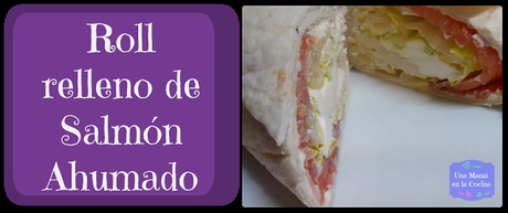 Roll relleno de Salmón Ahumado