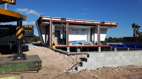 INSTALACIÓN DE VIVIENDA INDUSTRIALIZADA EN BALEARES