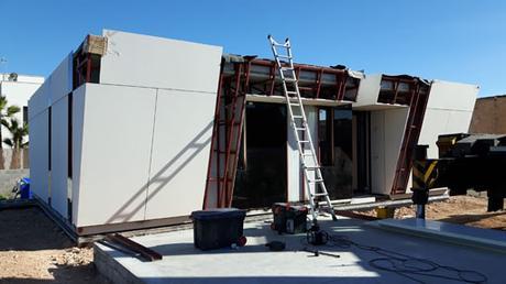 INSTALACIÓN DE VIVIENDA INDUSTRIALIZADA EN BALEARES