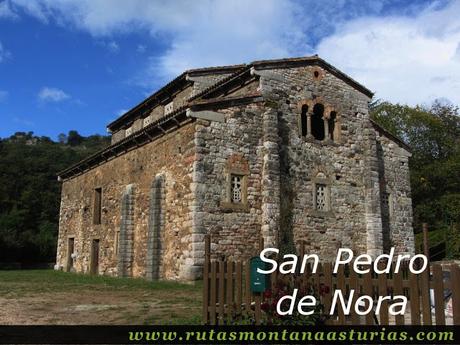 Ruta de Priañes: Iglesia prerrománica de San Pedro de Nora