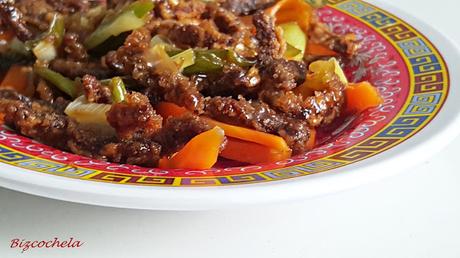 TERNERA CRUJIENTE AGRIPICANTE: CRISPY SHREDDED BEEF