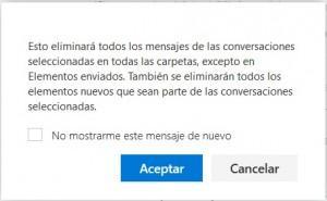 Ignorar una conversación