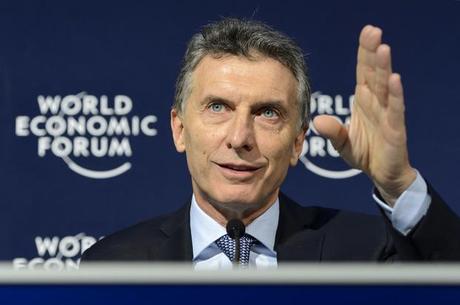 Presidente Macri en WEF, Davos