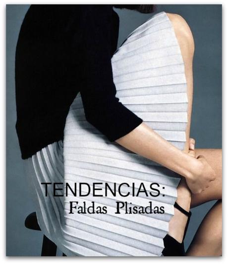 Tendencias: Faldas plisadas