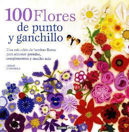 100 flores de punto y ganchillo