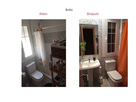 Antes y Después de la casa de una alumna de Feng Shui On-line