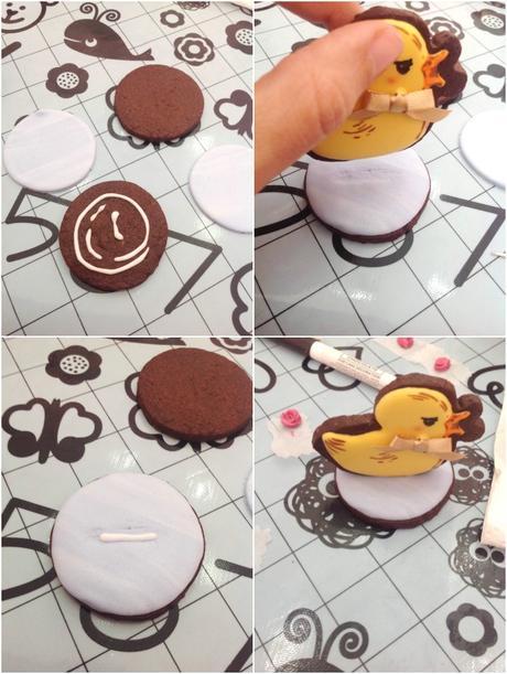 Galletas de chocolate para decorar, las más chocolateadas que conozco - Una galleta, un cuento - enero - El patito feo