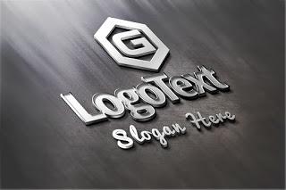 3d Logo Mock Up (4 editables)