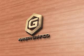 3d Logo Mock Up (4 editables)