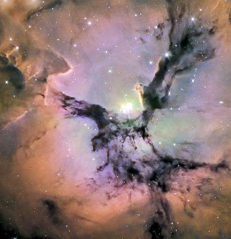 La nebulosa Trífida por Grantecan