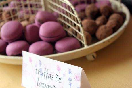 Cumpleaños de lavanda fiesta_lavanda_mamiclic_trufas