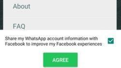 WhatsApp quiere compartir información con Facebook