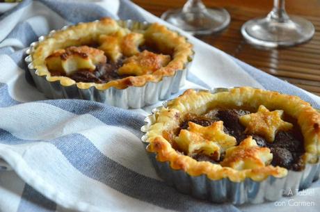 Hojaldres de Manzana y Chocolate