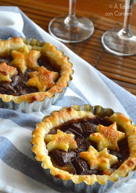 Hojaldres de Manzana y Chocolate