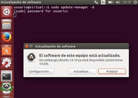 Como pasar de una version de Ubuntu a otra sin formatear