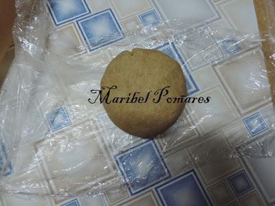 Galletas integrales de avena con queso.