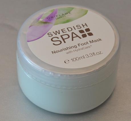 Probando los productos corporales de ORIFLAME: loción corporal “Happy Skin” y mascarilla para pies “Swedish SPA”