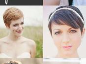 Peinados para novias pelo corto