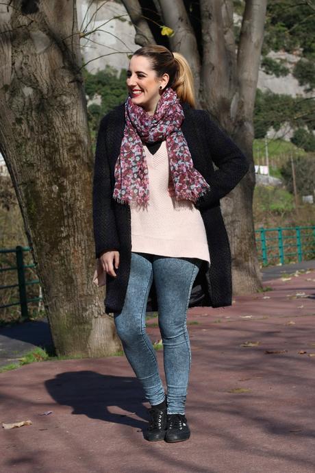 Outfit sportychic en rosa