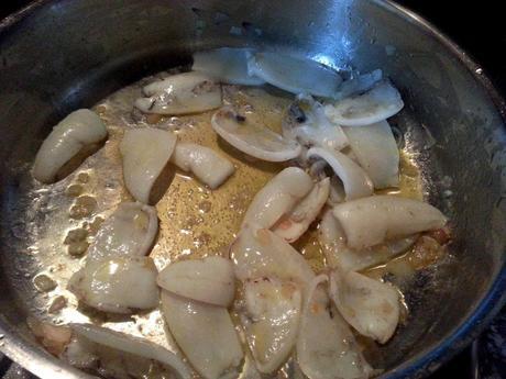 Sepia con guisantes y gambas – Seppie con piselli e gamberi seppiegamberipiselli2