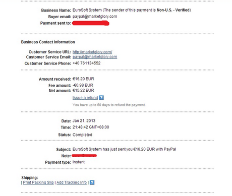 Ganar Dinero. MarketGlory.