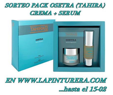Sorteo con Tahira: Pack Osetra (facial + contorno de ojos)