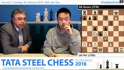 Wei Yi en Wijk aan Zee (Holanda) – Torneo Tata Steel Masters 2016 (IX)