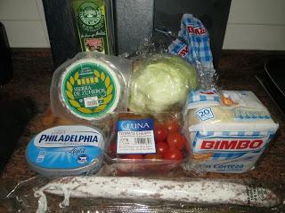 BROCHETAS CON PAN DE SANDWICH