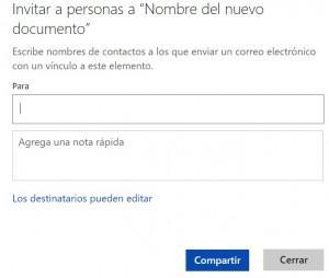 Cómo compartir un archivo de OneNote Online