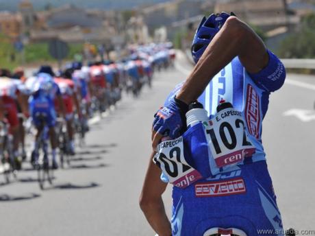 La hidratación de un ciclista