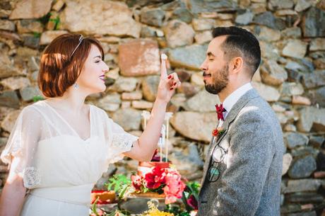 Boda en tonos Marsala