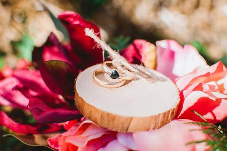 Boda en tonos Marsala