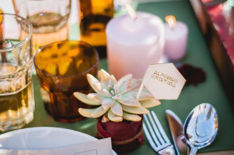 Boda en tonos Marsala