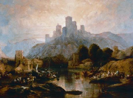 Dos visiones románticas de un mismo castillo, dos maneras diferentes de sentir emoción.