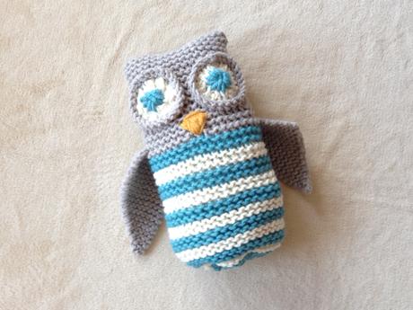Tutorial para tejer un búho con telar / How to loom knit an owl tutorial