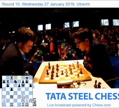 Magnus Carlsen en Wijk aan Zee (Holanda) – Torneo Tata Steel Masters 2016 (X)