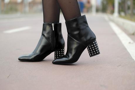 STUDDED BOOTS