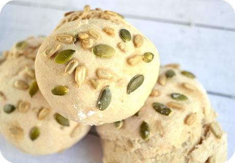 Pan de centeno con semillas