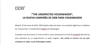 Masculinizar un coche o Volkswagen no se está enterando de nada.