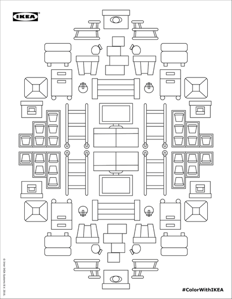 IKEA lanza un libro de colorear para adultos #ColorWithIKEA