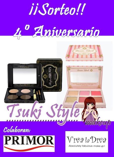sorteo aniversario tsuki style makeup