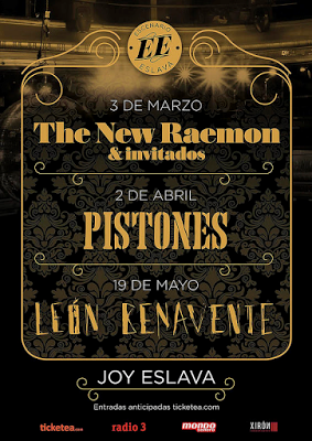 Ciclo Escenario Eslava: The New Raemon, Pistones y León Benavente