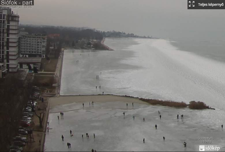 Ola de frío en Hungría