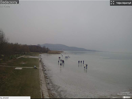 Ola de frío en Hungría