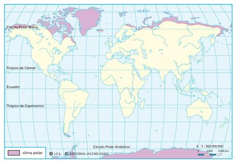 LOS CLIMAS DE LA TIERRA: EL CLIMA POLAR