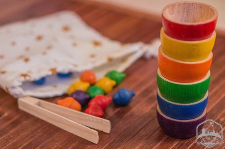 El color de los juguetes