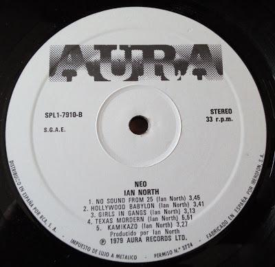 Ian North -Neo Lp 1980 (1979)