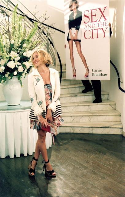 La presentación del libro de Carrie Bradshaw en Sexo en Nueva York